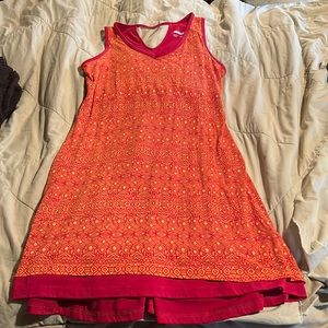 Marmot red/orange women’s size large dress